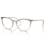 Occhiali da vista Vogue VO5276 2736 Marrone Sfumato Crystal da donna con montatura cat-eye