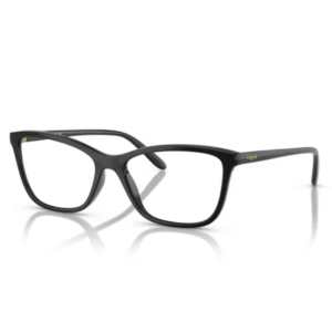 Vogue VO5603 W44 nero con montatura butterfly in nylon bio-based lucido
