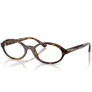 Occhiali da vista Vogue VO5728U W656 Havana Scuro da donna con montatura ovale