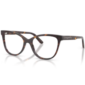 Occhiali da vista Vogue VO5748 W656 Havana Scuro in acetato con forma pantos e fantasia tartarugata
