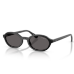 Occhiali da sole Vogue Junior VJ2036 W44/87 Nero da bambino con forma ovale e lenti Black Smoke